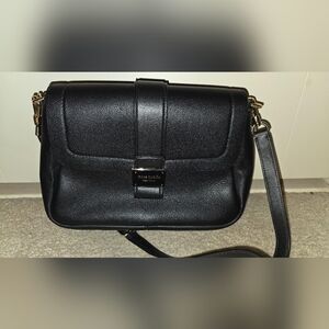 kate spade Black Leather Crossbody Bag
